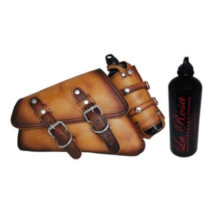 Buy La Rosa Solo Bag with Fuel Bottle for Harley in stock